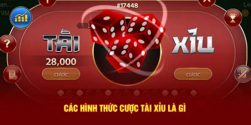 Các hình thức cược tài xỉu là gì