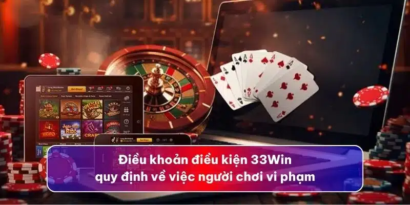 Người chơi cần chấp hành nghiêm chỉnh các điều khoản điều kiện 33WIN